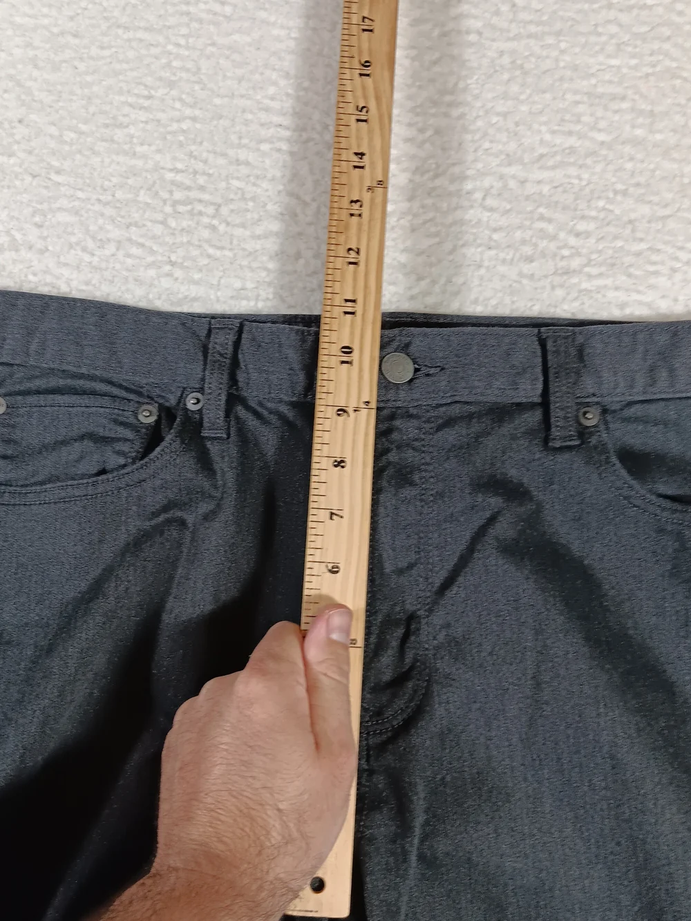 Banana Republic Jeans Mens 36x34 Gray Travel Jean Slim Fit Stretch